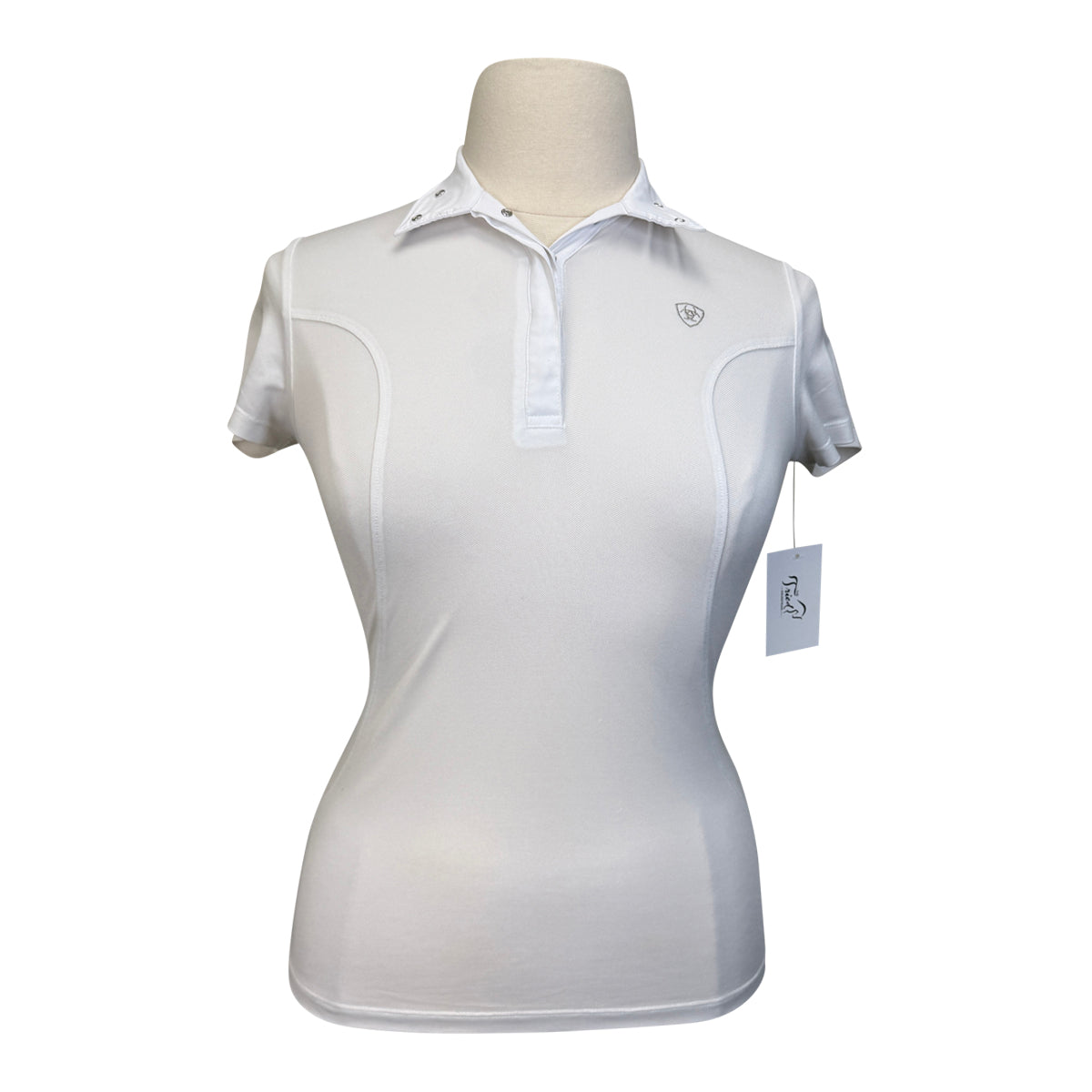 Ariat Pro Series Short Sleeve Shirt in White