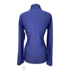 Mock Neck Long Sleeve Tech Riding Top  in Navy