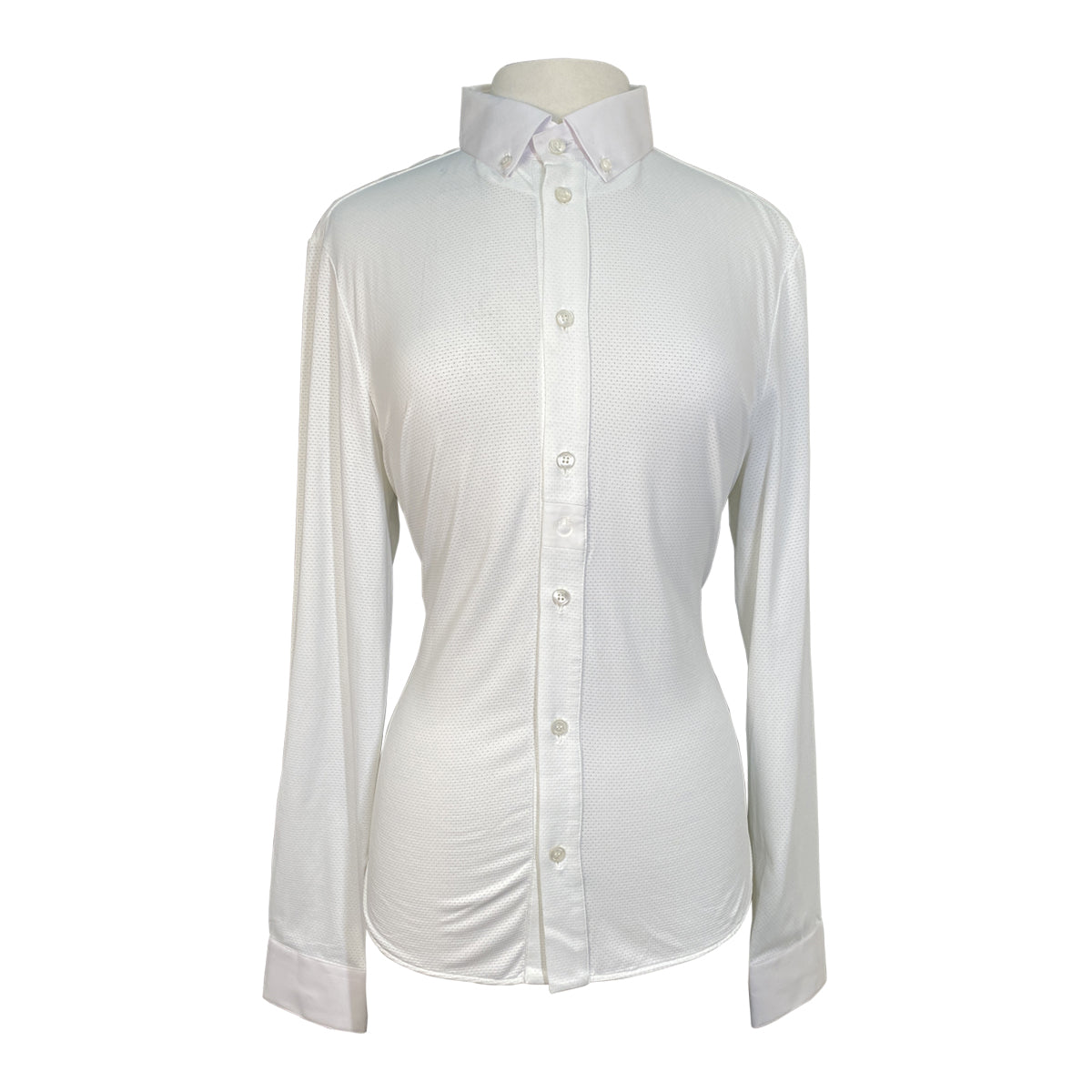 Cavalleria Toscana Guibert L/S Jersey Competition Shirt  in White