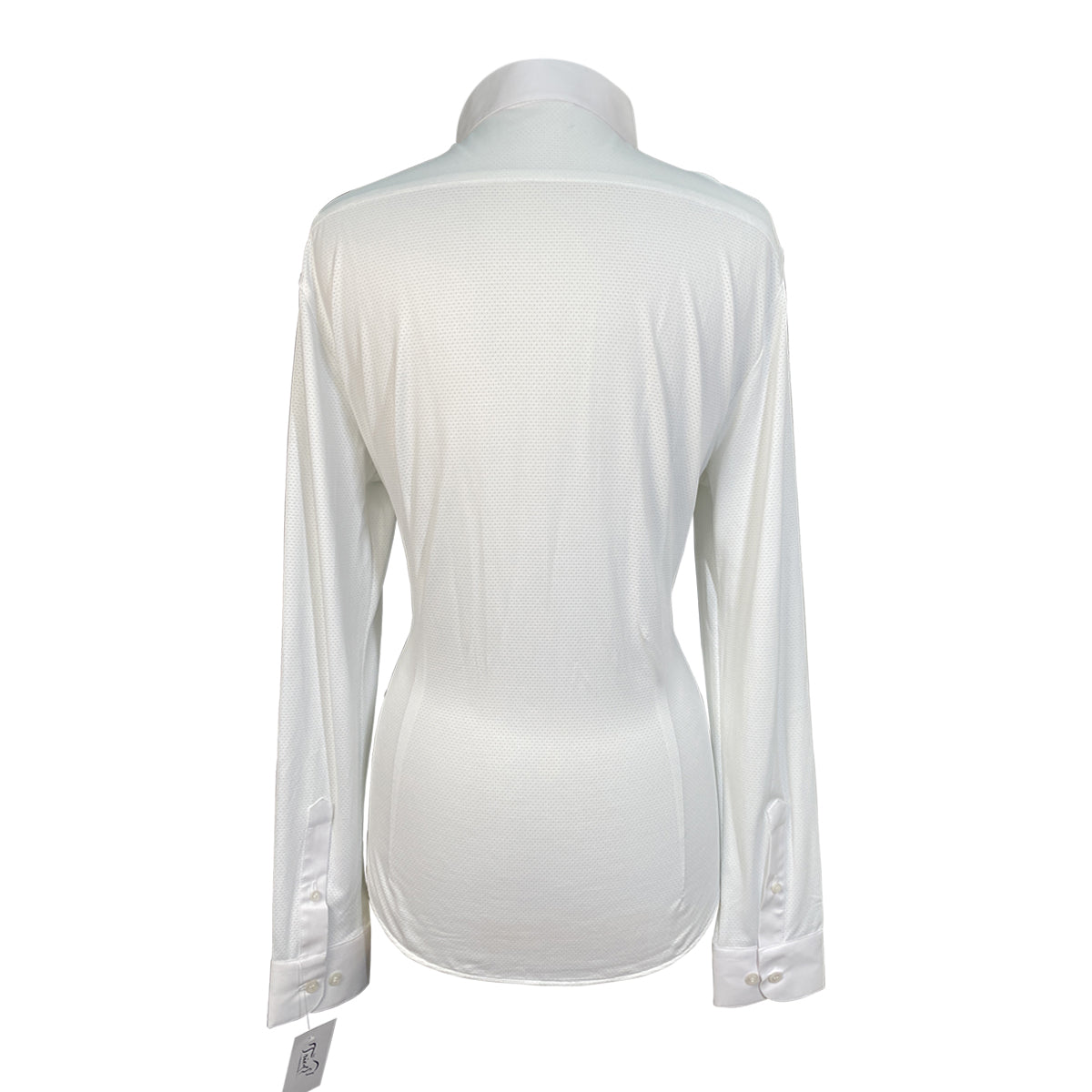 Cavalleria Toscana Guibert L/S Jersey Competition Shirt  in White