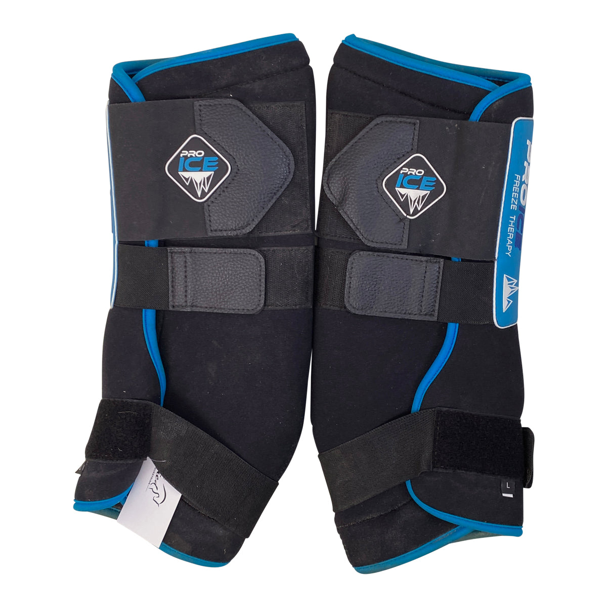 LeMieux 'ProIce' Freeze Boots in Black/Blue