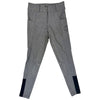 Free Ride Equestrian Full Seat Breeches in Grey Tweed - Women's XS