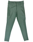 Free Ride Equestrian Full Seat Breeches in Green Tweed 