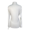For Horses Long Sleeve Show Shirt in White 