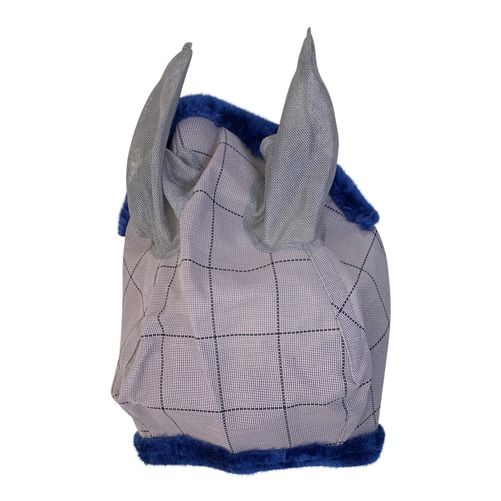 Farnam 'Supermask II' Fly Mask With Ears in Grey/Navy