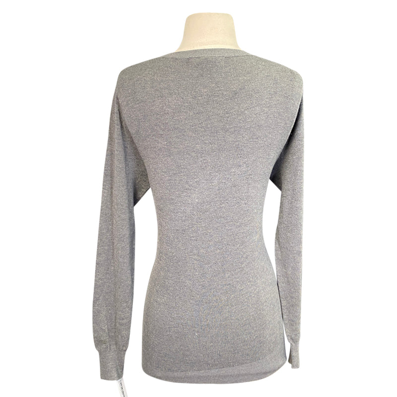 Modern Horse Sport Sweater in Grey - Women's Medium