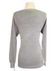 Modern Horse Sport Sweater in Grey - Women's Medium