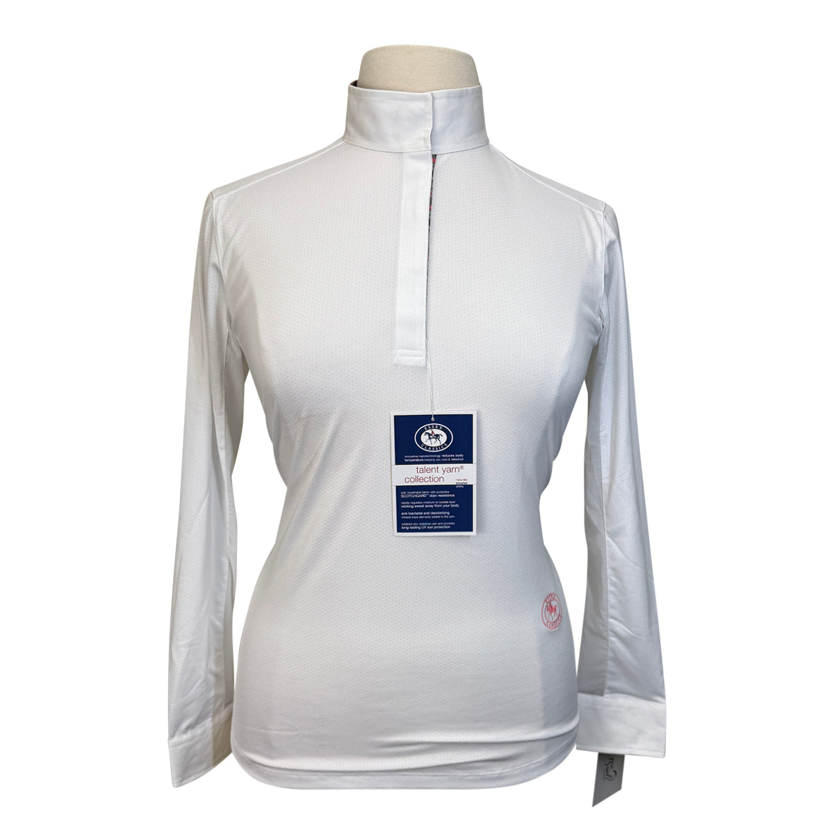 Essex Classics Talent Yarn Show Shirt in White/Camo