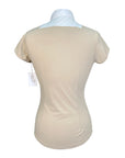 Cavalleria Toscana S/S Techn Shirt w/Bib in Tan