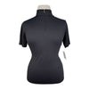 Dover Saddlery 'CoolBlast' Short Sleeve Shirt in Black