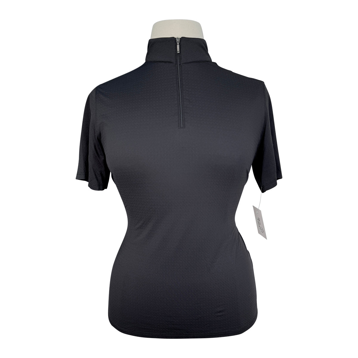 Dover Saddlery &#39;CoolBlast&#39; Short Sleeve Shirt in Black