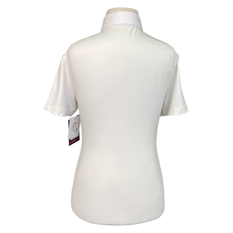 Back of Animo 'Ancos' Polo in White