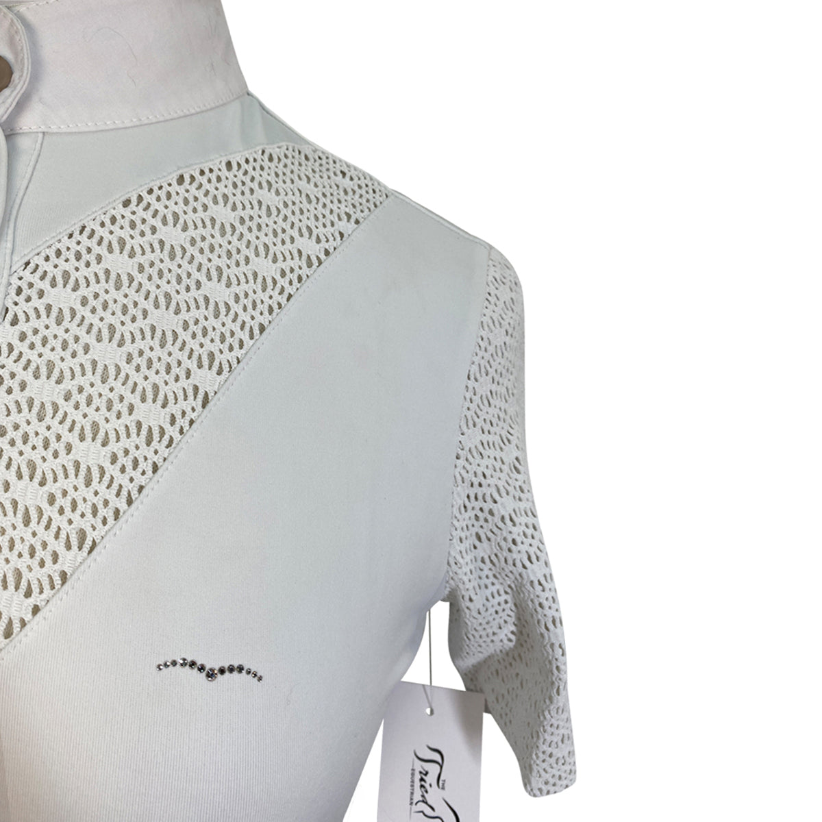 Animo Ladies Short Sleeve Competition Shirt in White
