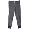 Free Ride Equestrian 'Lux' Full Seat Breeches in Steel