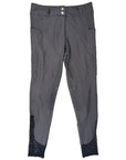 Free Ride Equestrian 'Lux' Full Seat Breeches in Steel