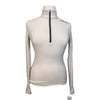 Ariat Cheviot 1/4 Zip Baselayer in Cream