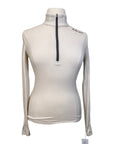 Ariat Cheviot 1/4 Zip Baselayer in Cream