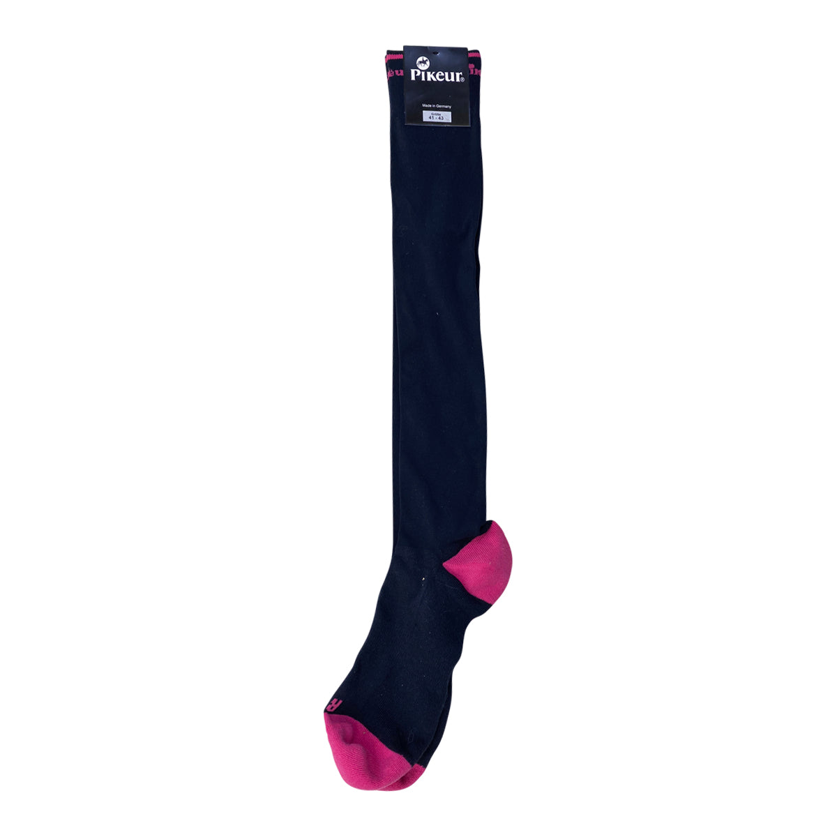 Pikeur Knee Socks in Navy/Pink