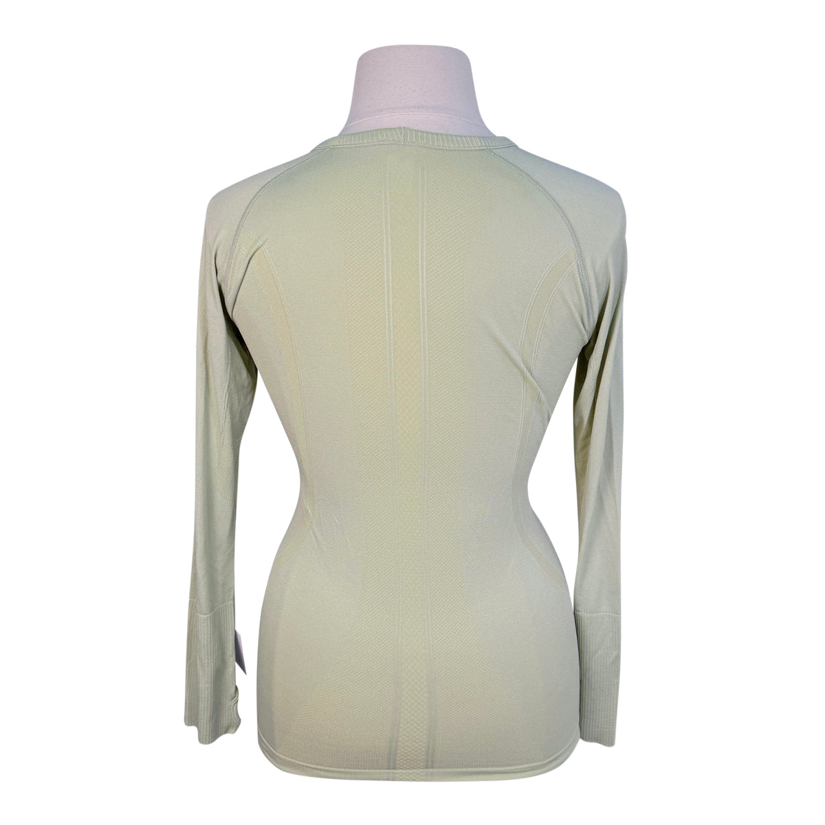TKEQ &#39;The Kennedy&#39; Seamless Long Sleeve Shirt in Lime