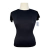 TKEQ 'Kennedy' Seamless Short Sleeve in Black