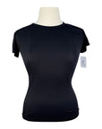 TKEQ 'Kennedy' Seamless Short Sleeve in Black