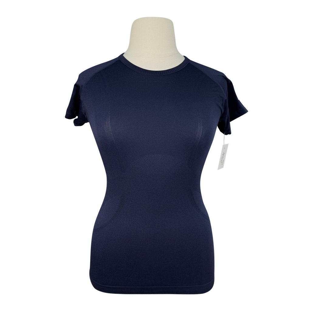 TKEQ 'Kennedy' Seamless Short Sleeve in Navy