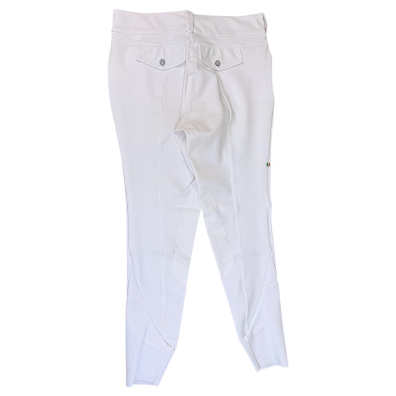 For Horses 'Ennie' Breeches in White