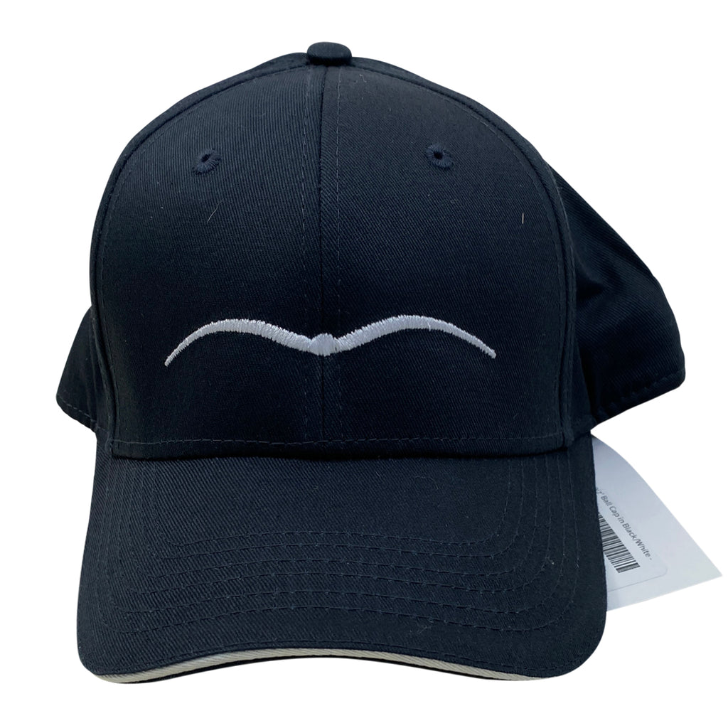 Animo 'Vaniz' Ball Cap in Black/White - One Size