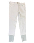 For Horses 'Elsa' Breech in White 