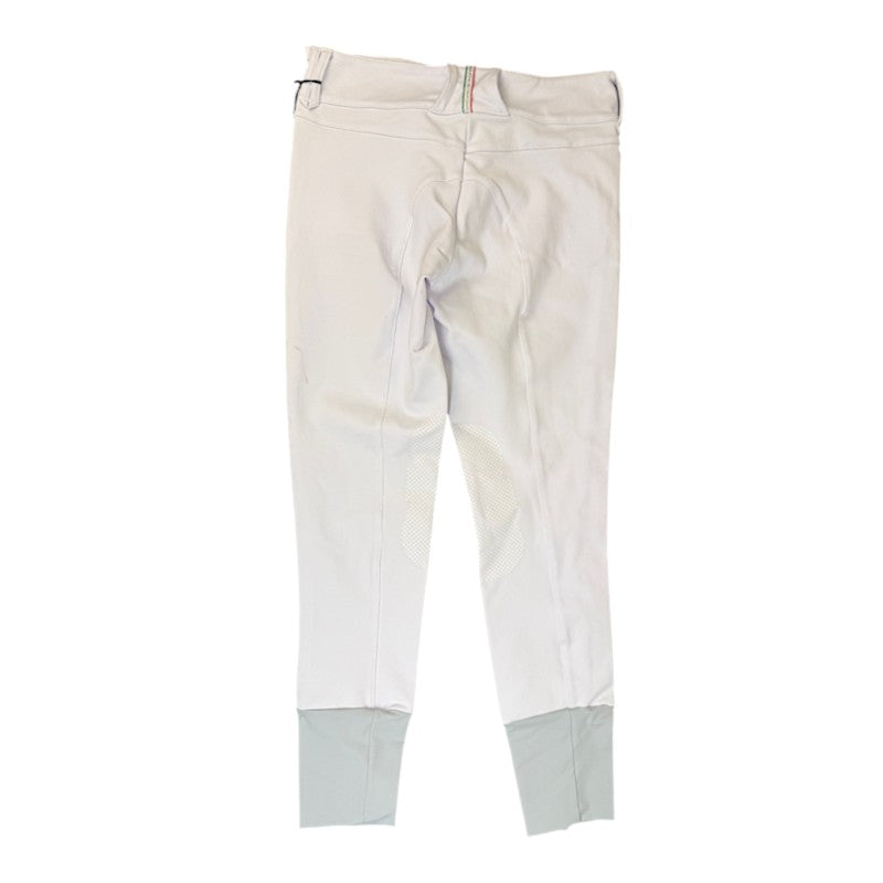 For Horses 'Elsa' Breech in White 