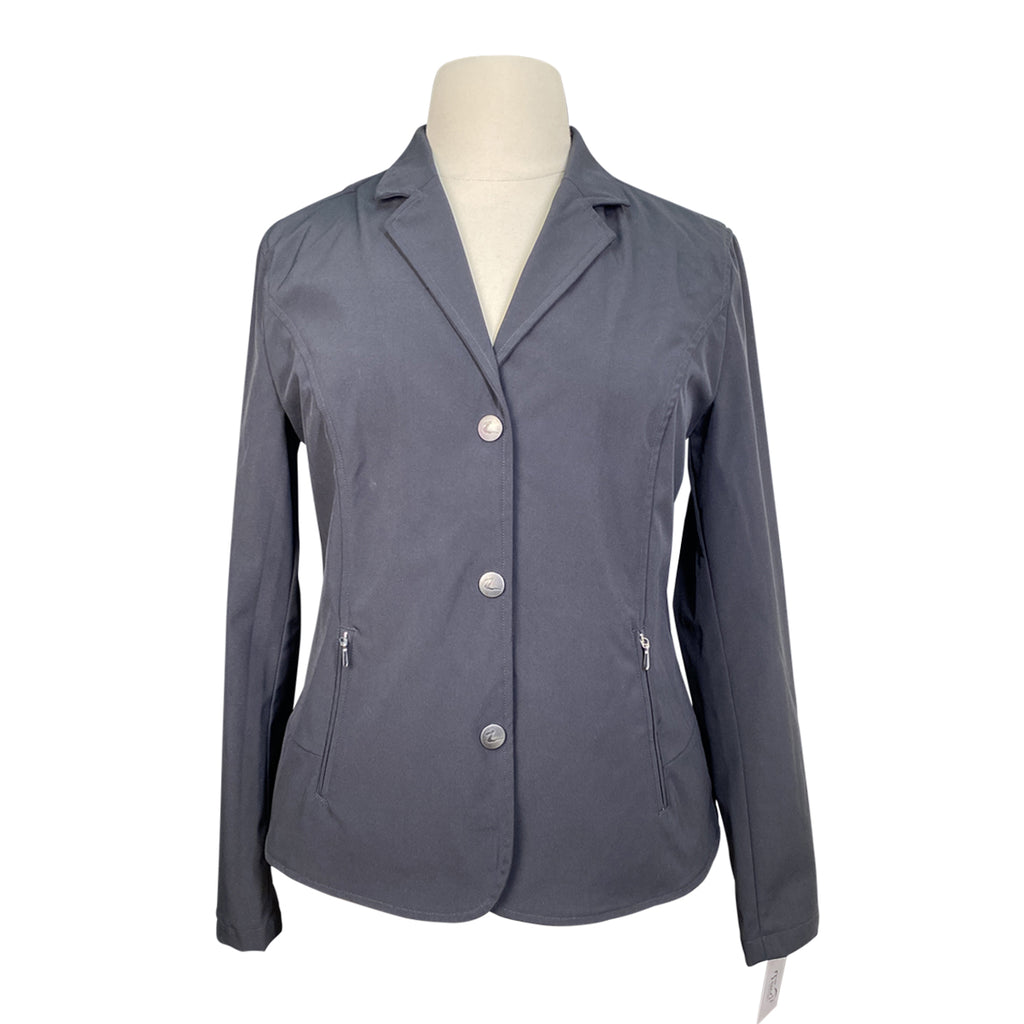 Horze Soft Shell Show Coat in Dark Grey