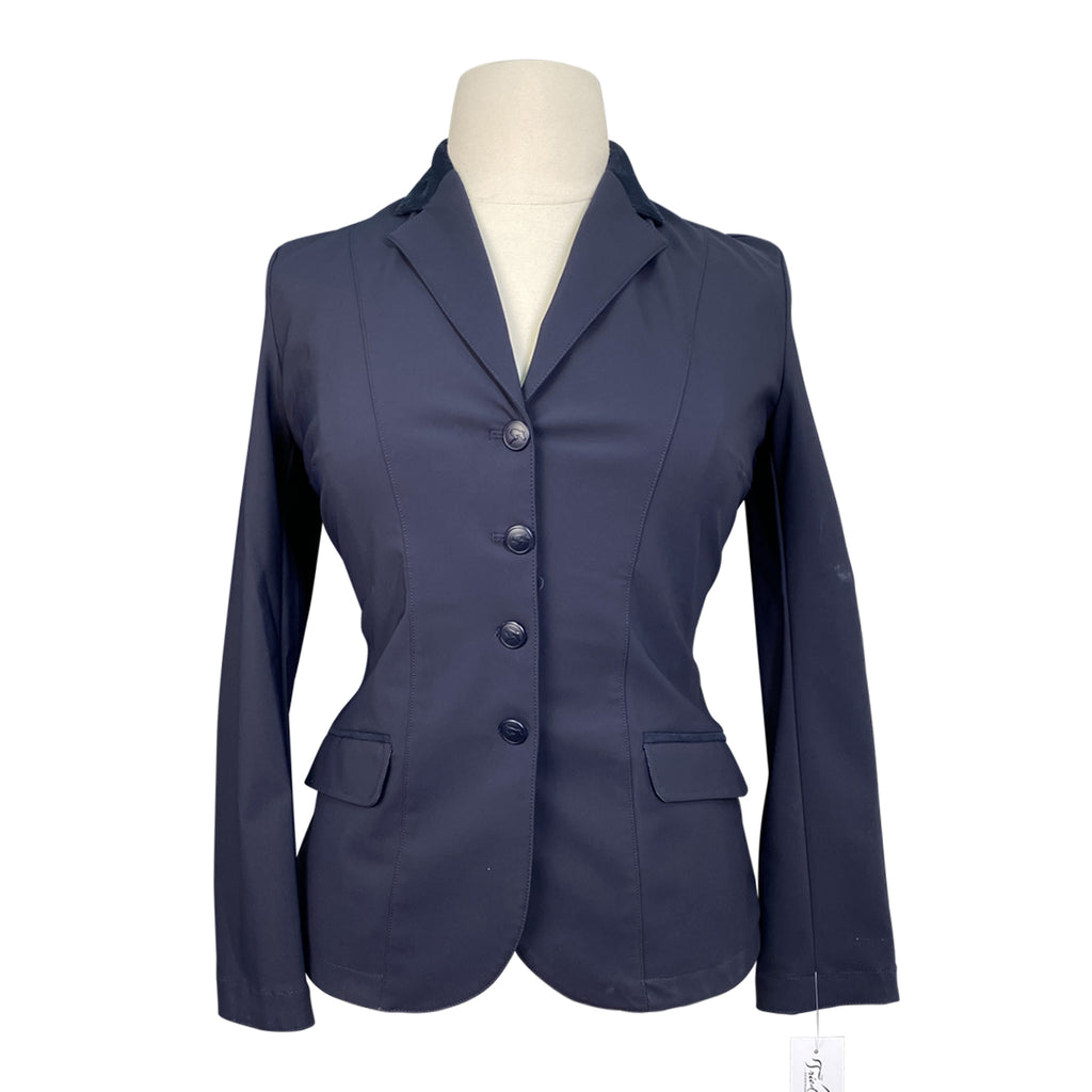 Sarm Hippique 'Antea EQ' Classic Show Coat in Navy