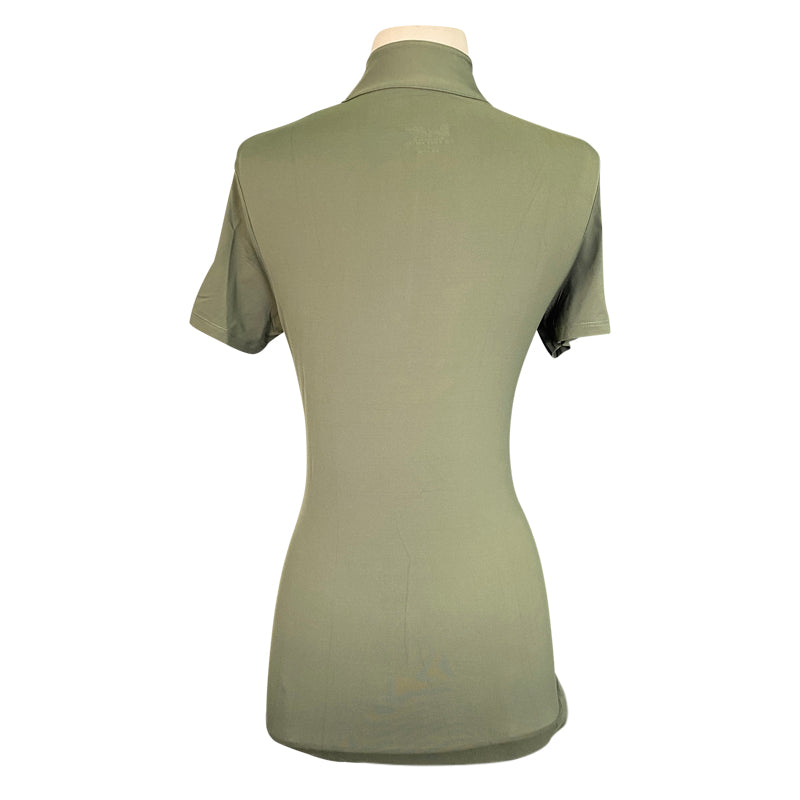 Tailored Sportsman 'Ice Fil' Short Sleeve Shirt in Sage/Gold 
