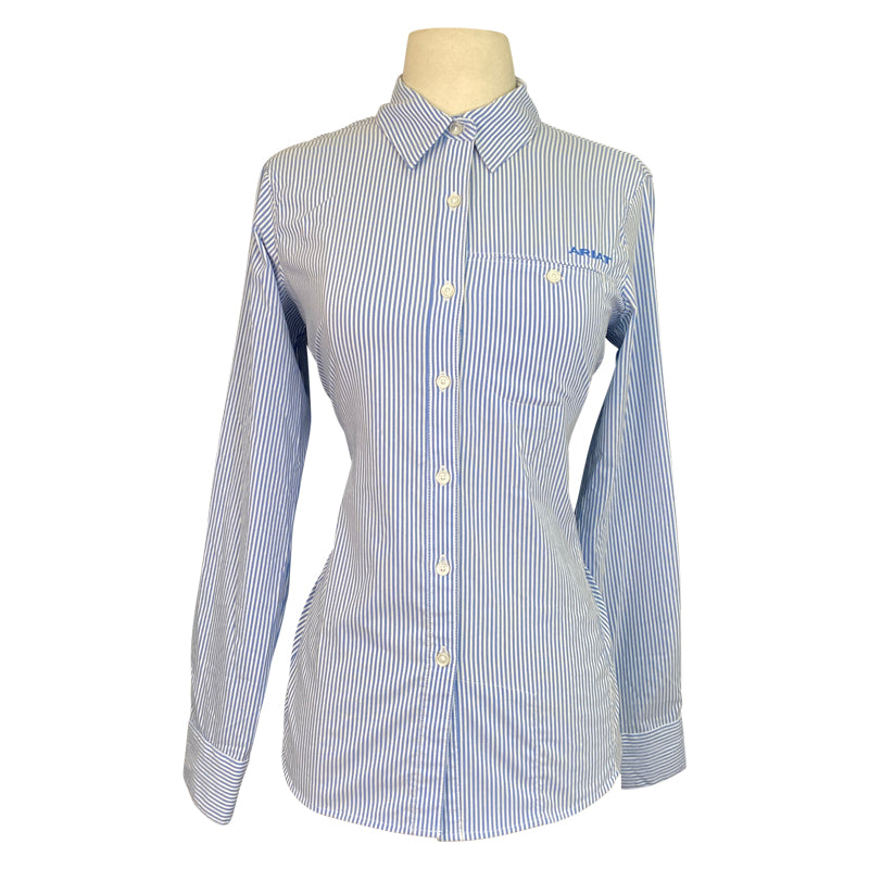 Ariat VentTek Stretch Shirt in Beachy Blue Stripe