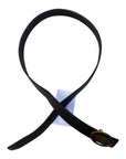 Dimacci Horse Head Buckle Belt in Brown/Gold - Women's Small