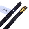 Dimacci Horse Head Buckle Belt in Brown/Gold - Women's Small