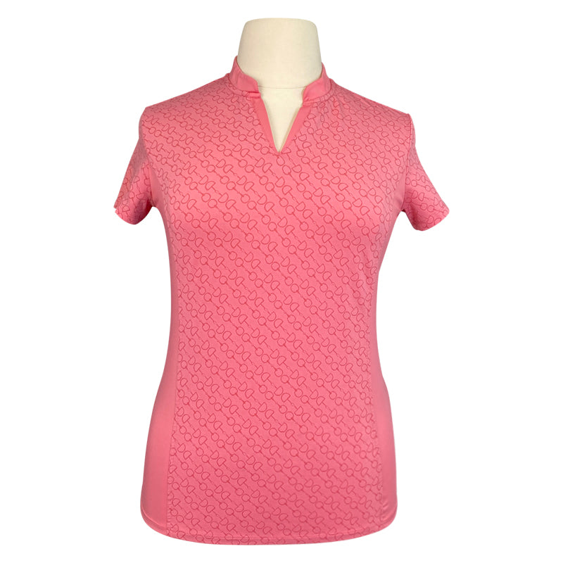 Dover Saddlery Notch Neck Bit Polo in Peony