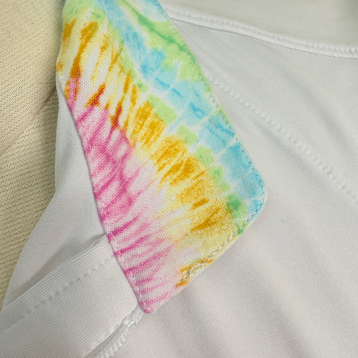 RJ Classics &#39;Maddie&#39; Show Shirt in White/ Tie Dye
