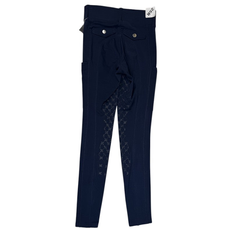 Romfh 'Vida' Full Grip Tights in Dark Navy
