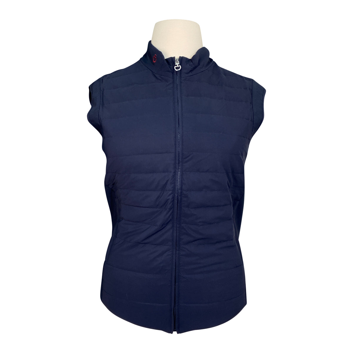 Cavalleria Toscana 'Degrade' Quilted Sleeveless Puffer in Navy