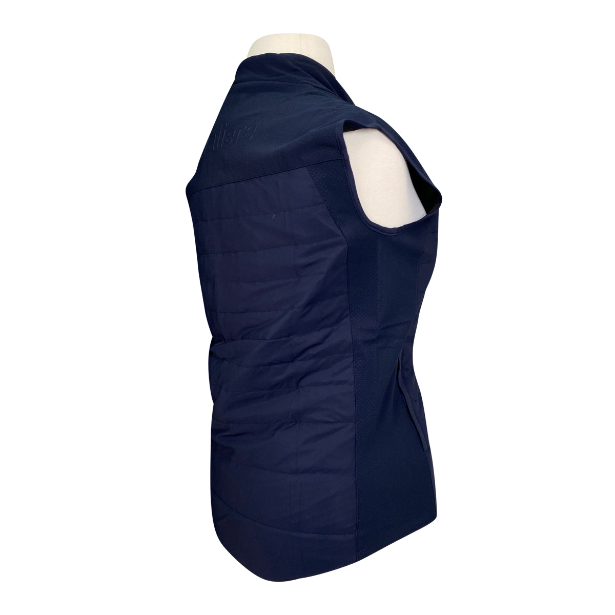 Cavalleria Toscana 'Degrade' Quilted Sleeveless Puffer in Navy