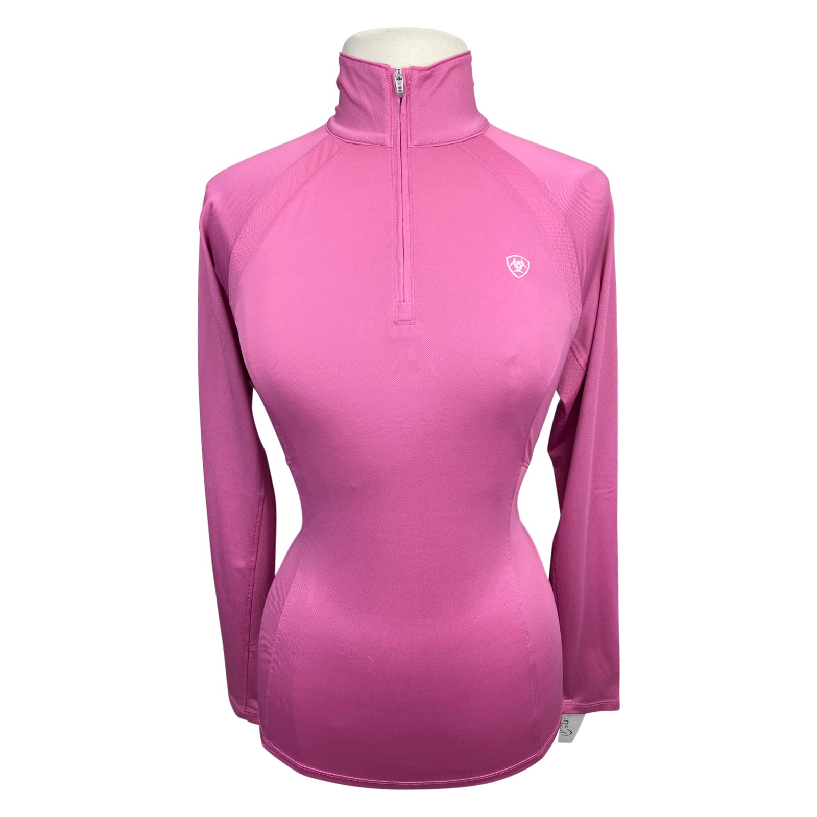 Ariat TEK Heat Series Long Sleeve Shirt in Pink - Women's Large