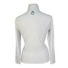 Criniēre 'The Undeniable Style Amelie' Long Sleeve Show Shirt in White