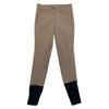 Iago Venezia Knee Grip Breeches in Dark Beige
