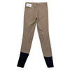 Back of Iago Venezia Knee Grip Breeches in Dark Beige