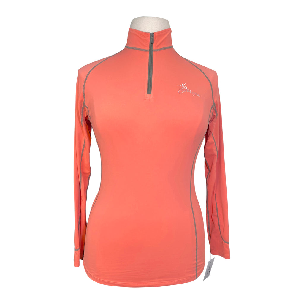 Ariat & SmartPak Collab 'Sunstopper 2.0' Baselayer in White w/Stirrups