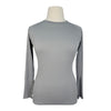 TKEQ 'The Kennedy' Seamless Long Sleeve Shirt in Grey