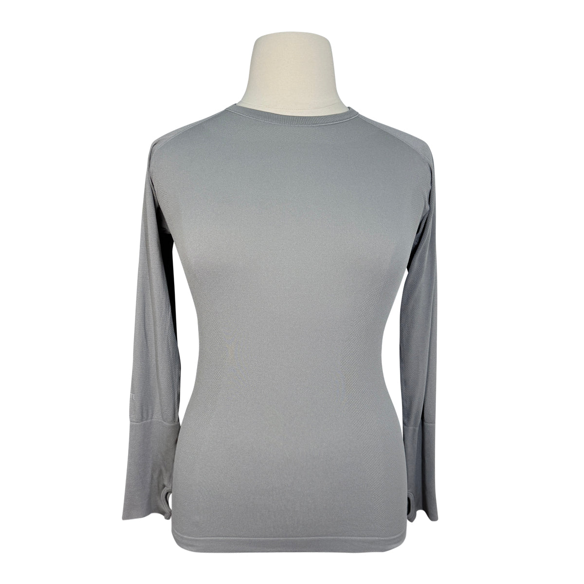 TKEQ &#39;The Kennedy&#39; Seamless Long Sleeve Shirt in Grey
