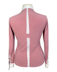 Horse Pilot 'Aerotech' Long Sleeve Show Shirt in Mesa Pink