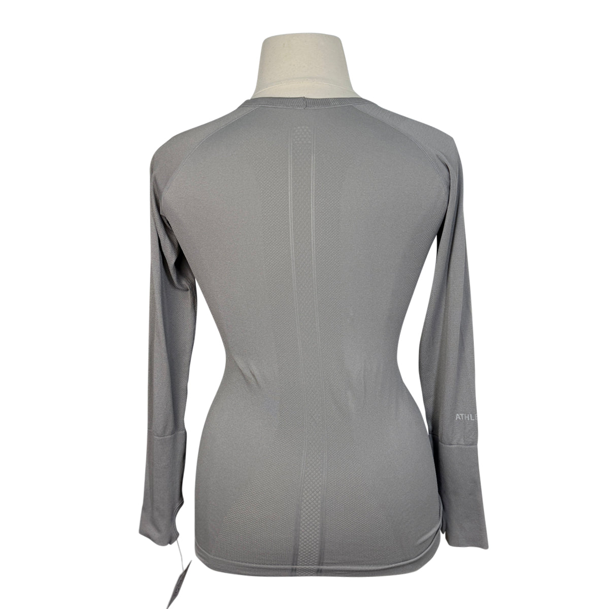 TKEQ &#39;The Kennedy&#39; Seamless Long Sleeve Shirt in Grey